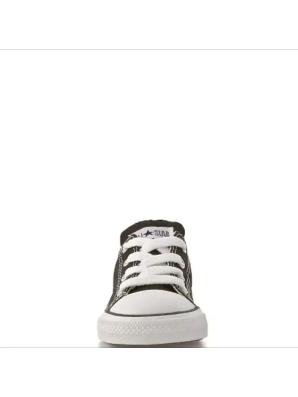 Converse Chuck Taylor All Star Low Top Black Toddler Kids Size 10C NIB
